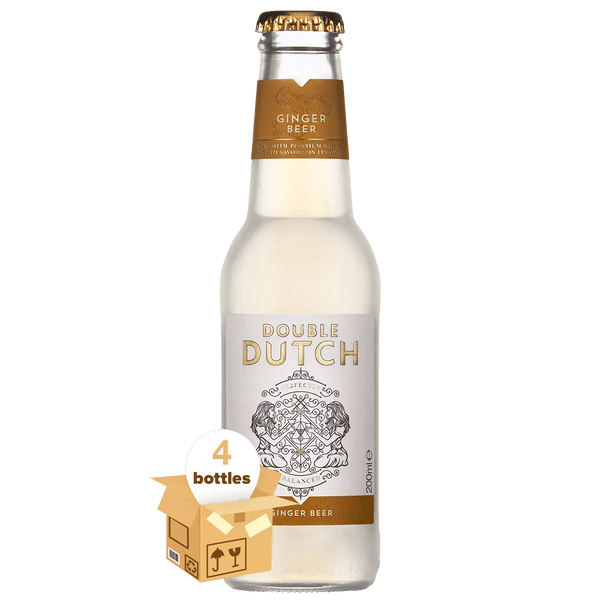 Double Dutch Ginger Beer, Case 4x200ml Double Dutch Collection