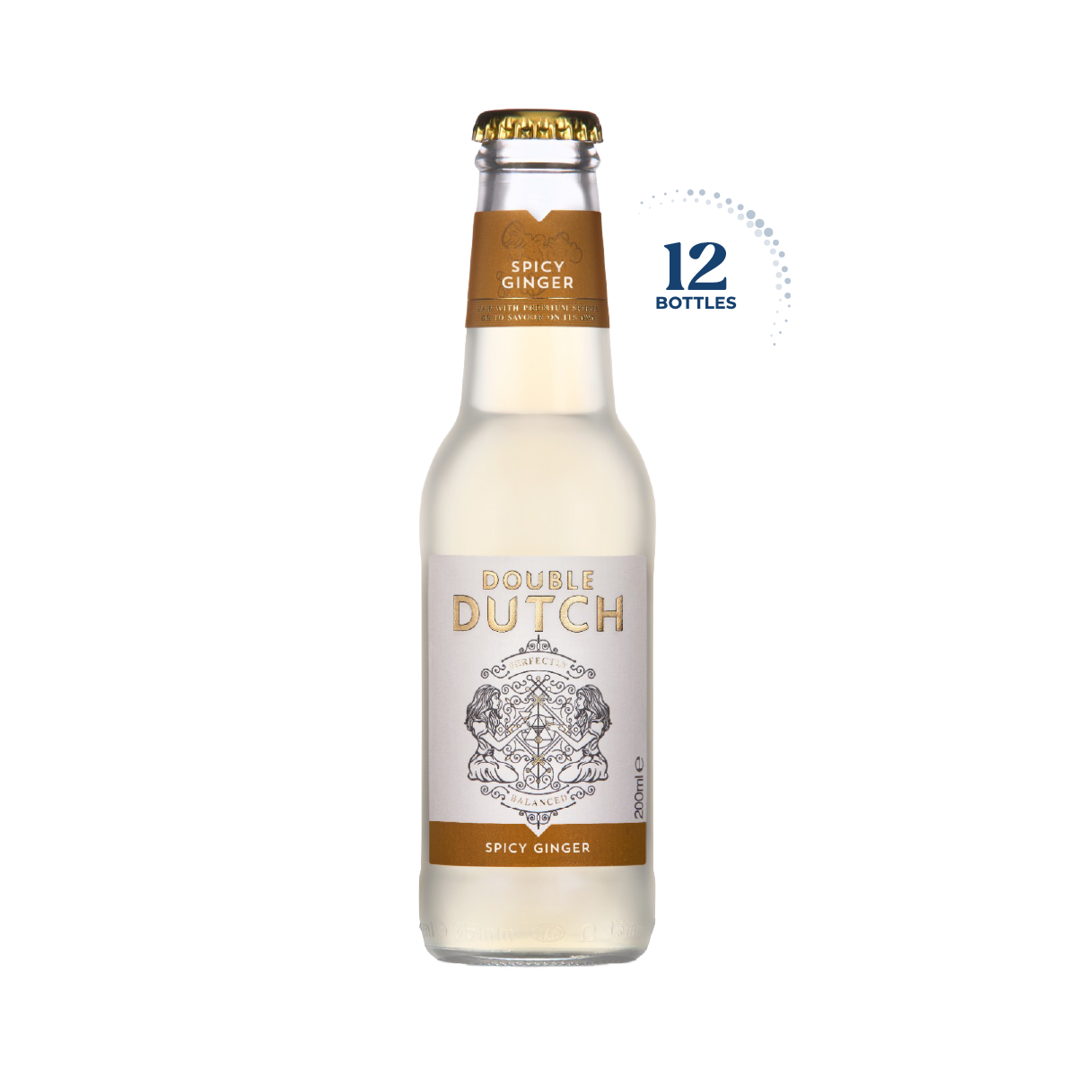 Double Dutch Spicy Ginger, 12x200ml