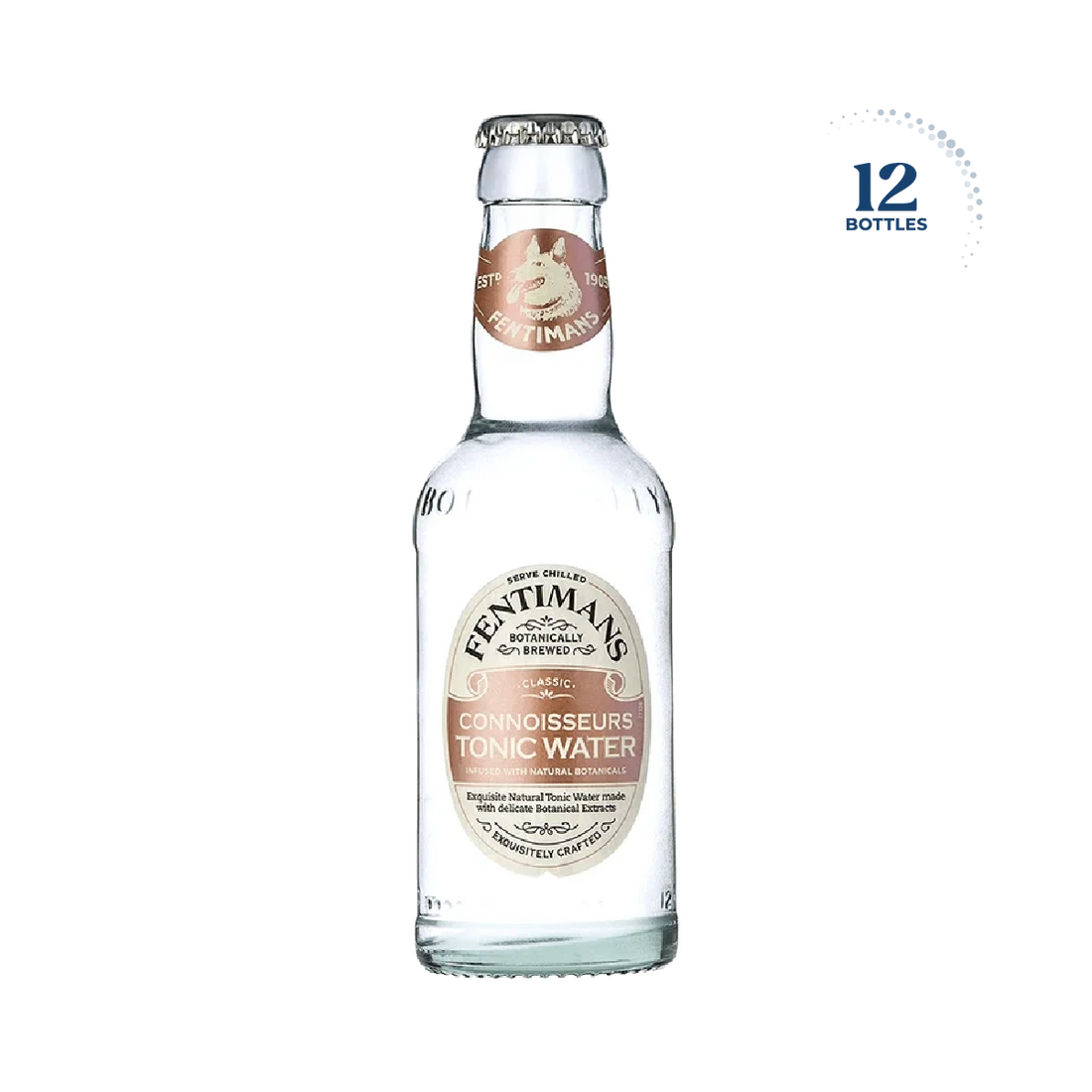 Fentimans Cannoisseurs Tonic Water, 12x200ml