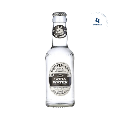 Fentimans Soda Water, 4x200ml