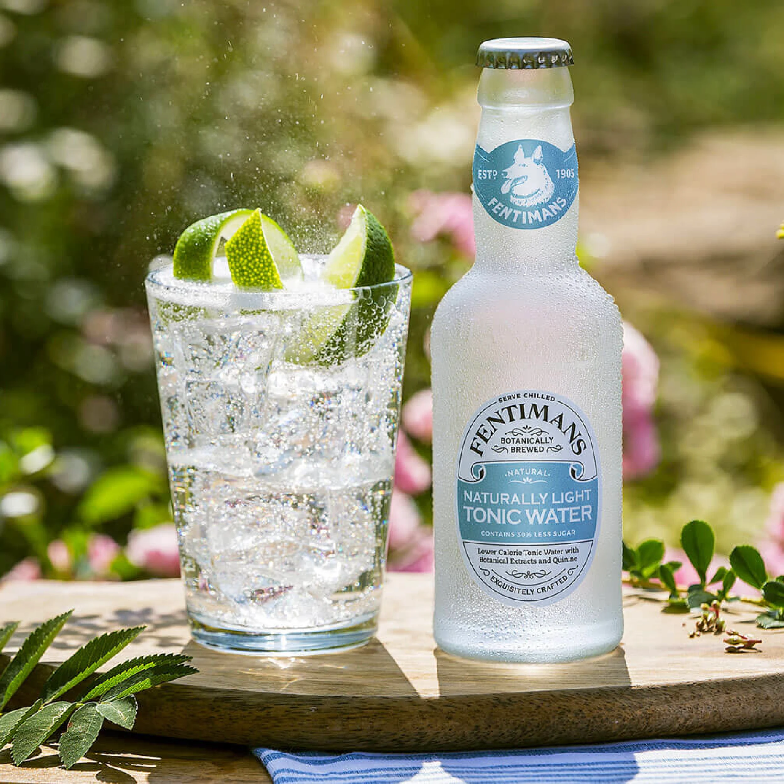 Fentimans Naturally Light Tonic Water, 12x200ml