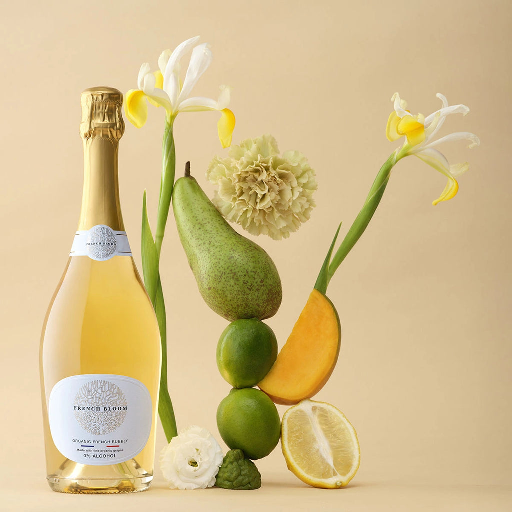 Gift Set French Bloom Le Blanc with Reverie's Blanc de Blancs with Italian Dark Coffee Slab