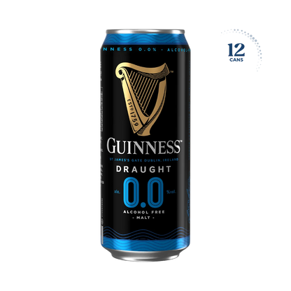 Guinness Draught 0.0%, 12x440ml
