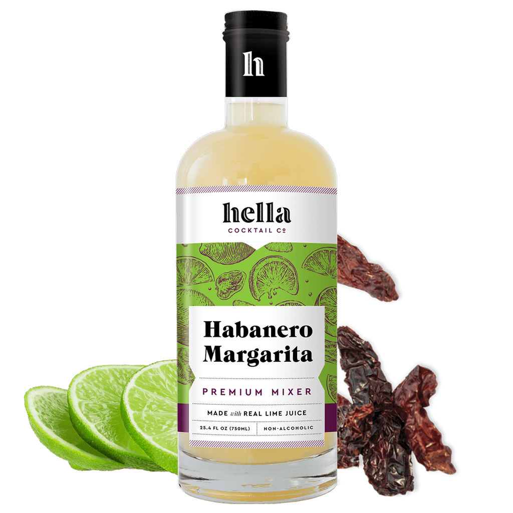 Hella Cocktail Margarita Habanero Mixer, 750ml