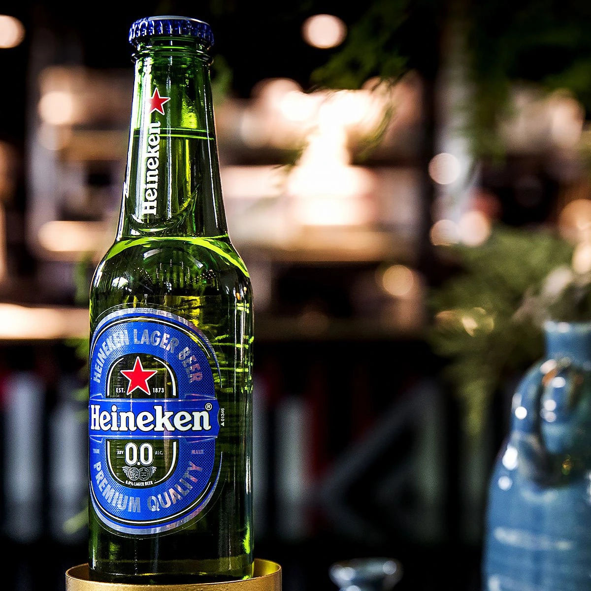 Peroni Nastro Azzurro 0.0% &amp; Heineken 0.0%, 18x33cl