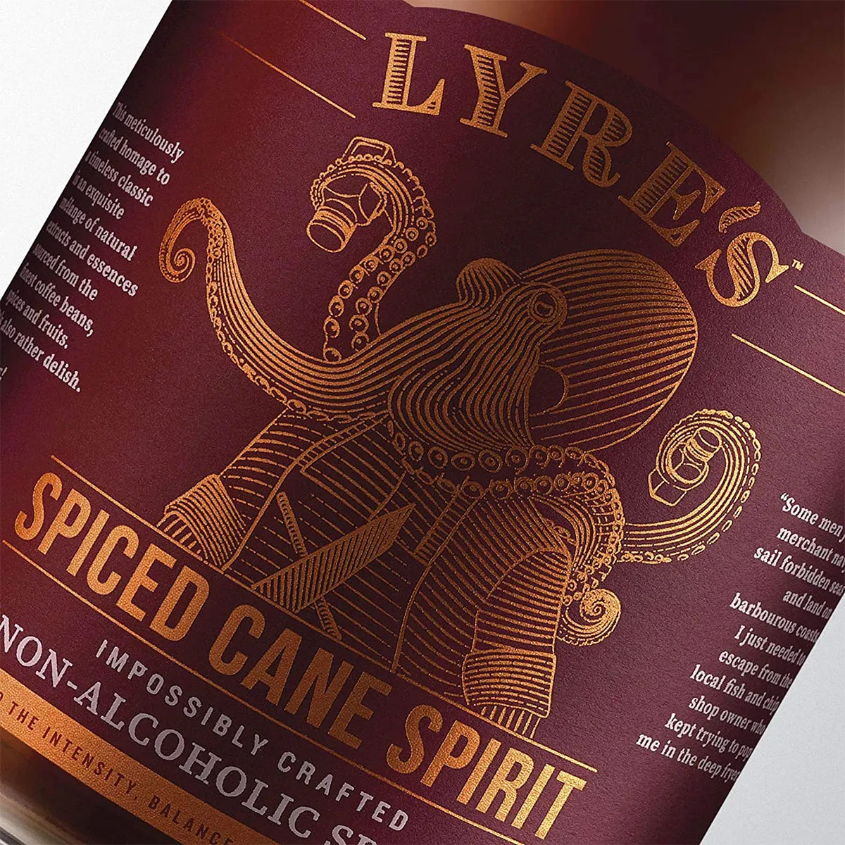 Lyre’s Spiced Cane Spiritz Non Alcoholic Spirit, 70cl