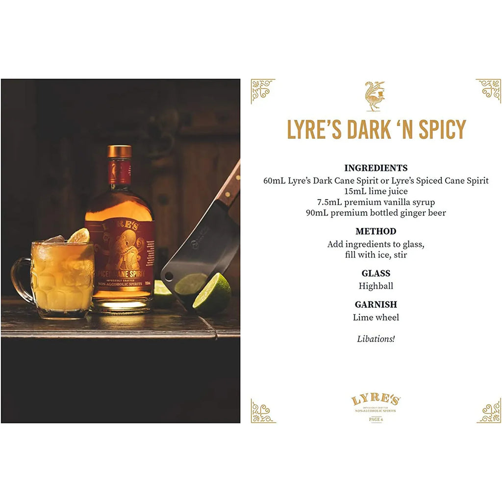 Lyre’s Spiced Cane Spiritz Non Alcoholic Spirit, 70cl