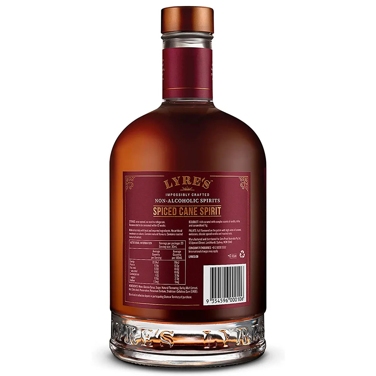 Lyre’s Spiced Cane Spiritz Non Alcoholic Spirit, 70cl