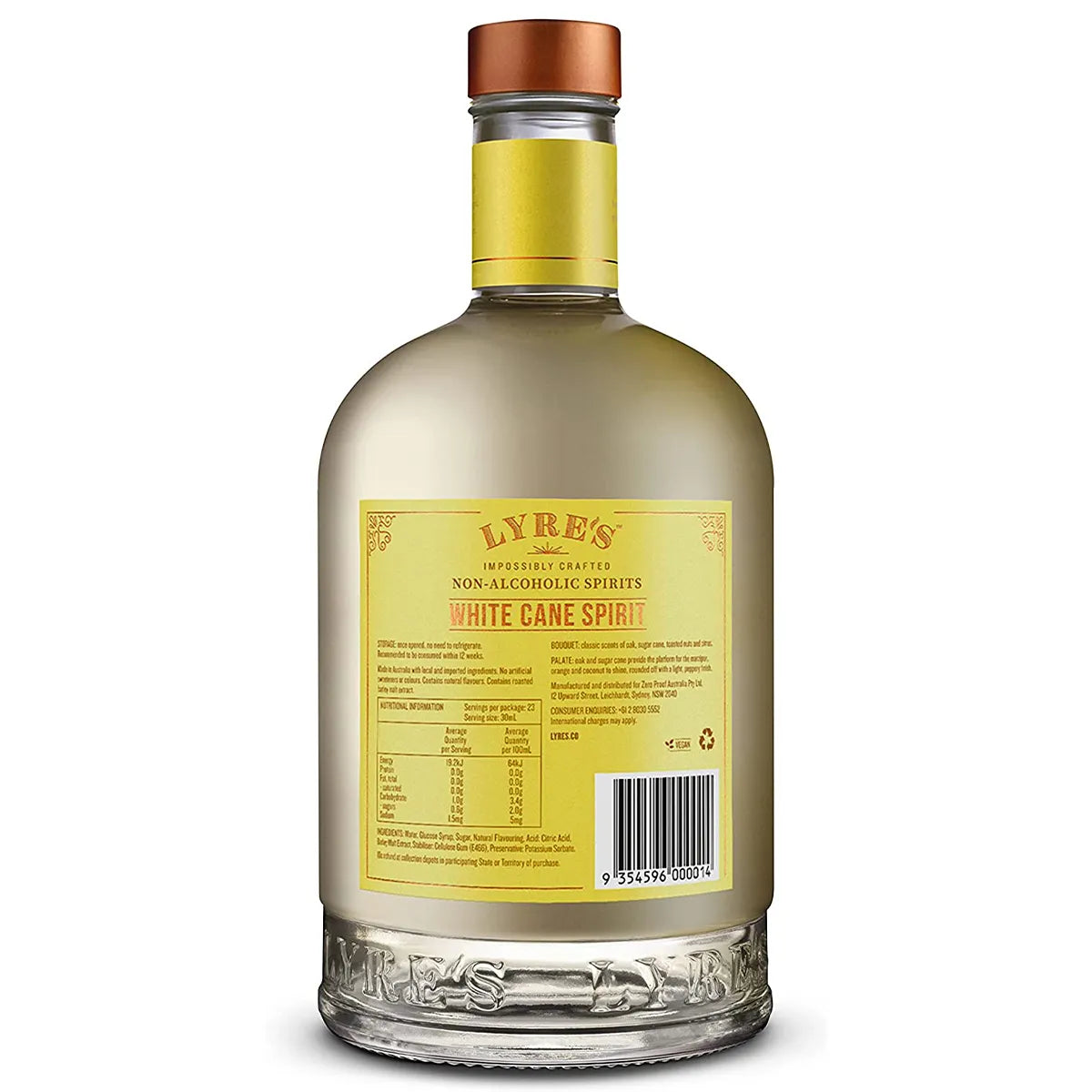 Lyre’s White Cane Spirit Non Alcoholic Spirit, 70cl