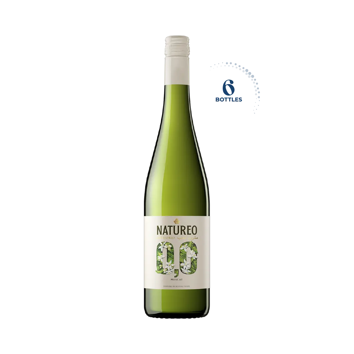 Natureo Muscat Grape Beverage 0.0%, Case 6x75cl