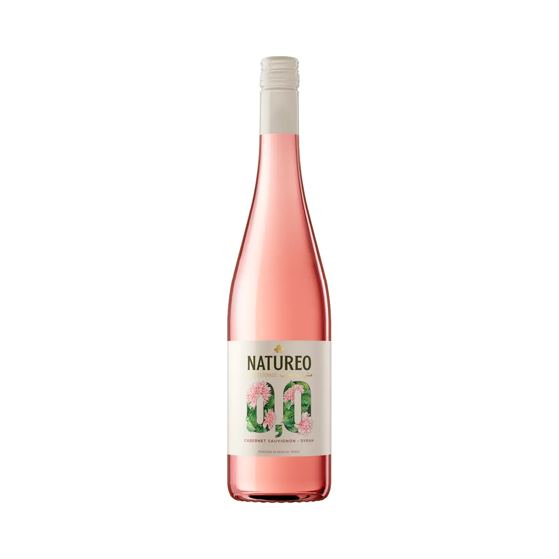 Natureo Rose Grape Beverage 0.0%, 75cl
