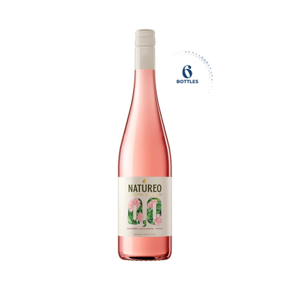 Natureo Rose Grape Beverage 0.0%, Case 6x75cl