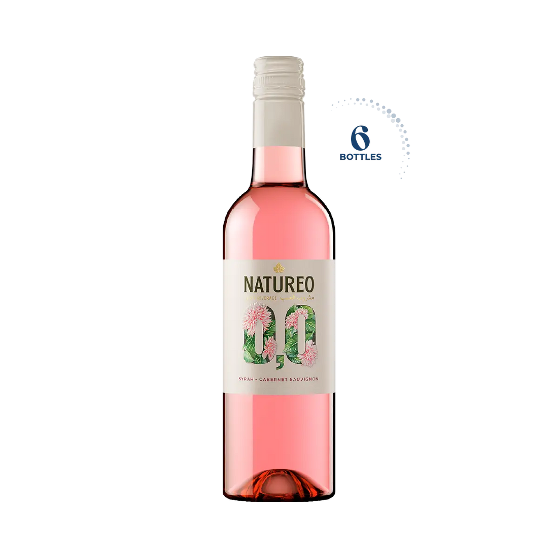 (Mini) Natureo Rose Grape Beverage 0.0%, Case 6x37.5cl