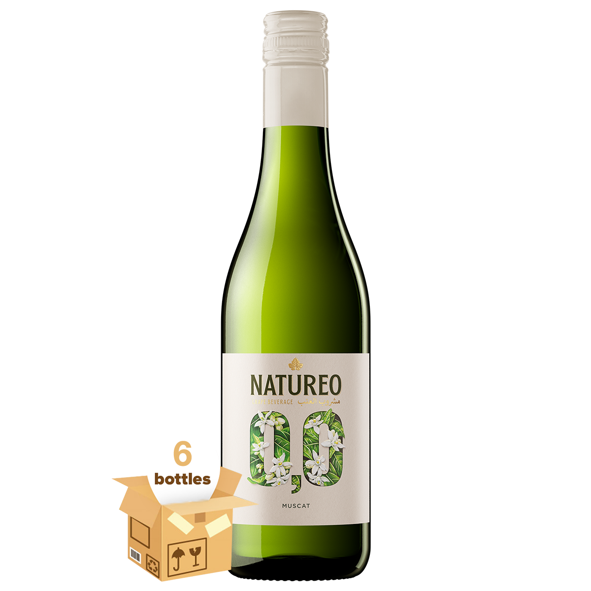 (Mini) Natureo Muscat Grape Beverage 0.0%, Case 6x37.5cl