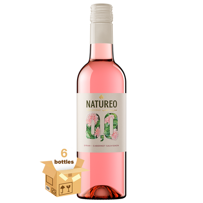 (Mini) Natureo Rose Grape Beverage 0.0%, Case 6x37.5cl