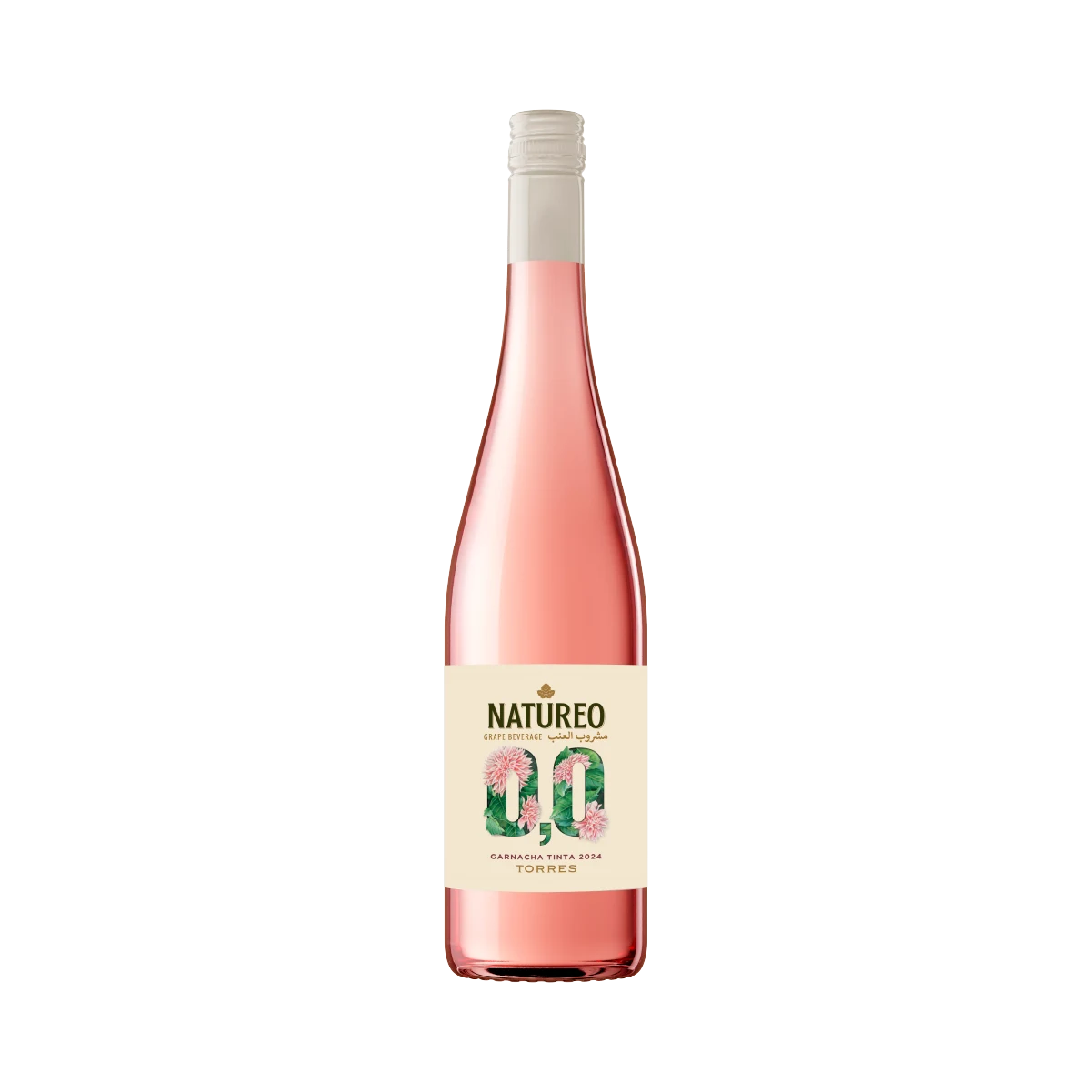 Natureo Rose Garnacha Tinta Non Alcoholic Grape Beverage, 750ml