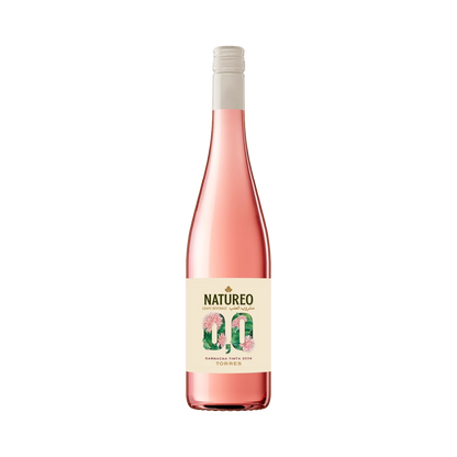 Natureo Rose Garnacha Tinta Non Alcoholic Grape Beverage, 750ml