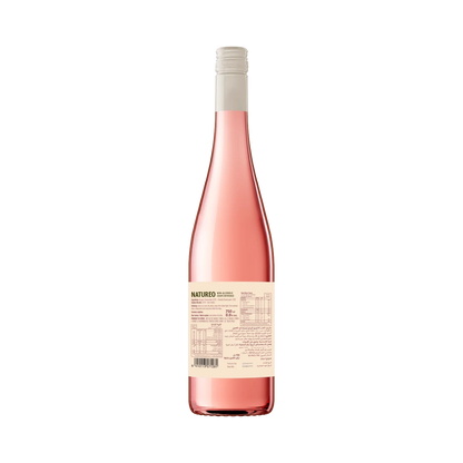 Natureo Rose Garnacha Tinta Non Alcoholic Grape Beverage, 6x750ml