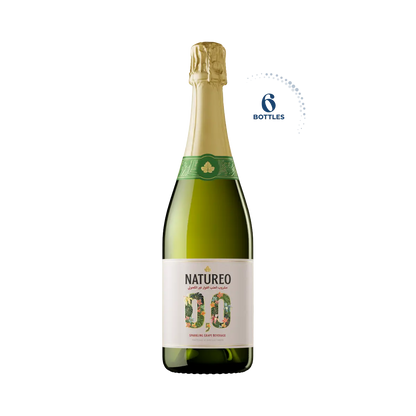 Natureo Sparkling Muscat Grape Beverage 0.0%, 6x750ml