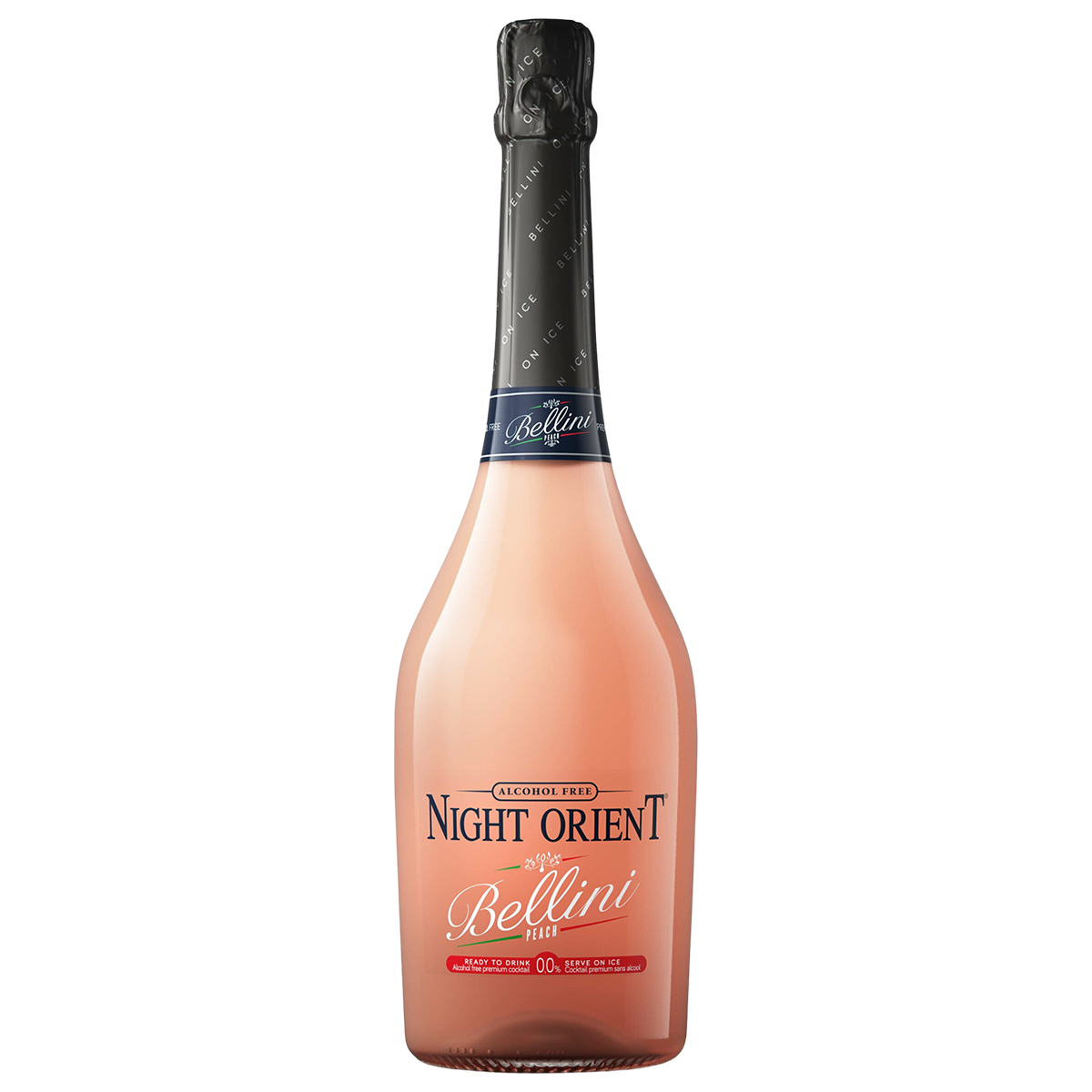 Night Orient Bellini Non Alcoholic Cocktail, 75cl