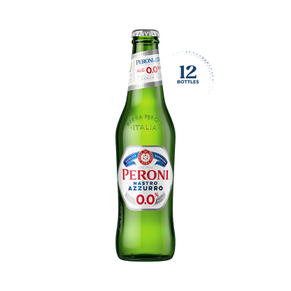 Peroni Nastro Azzurro 0.0%, 12x330ml