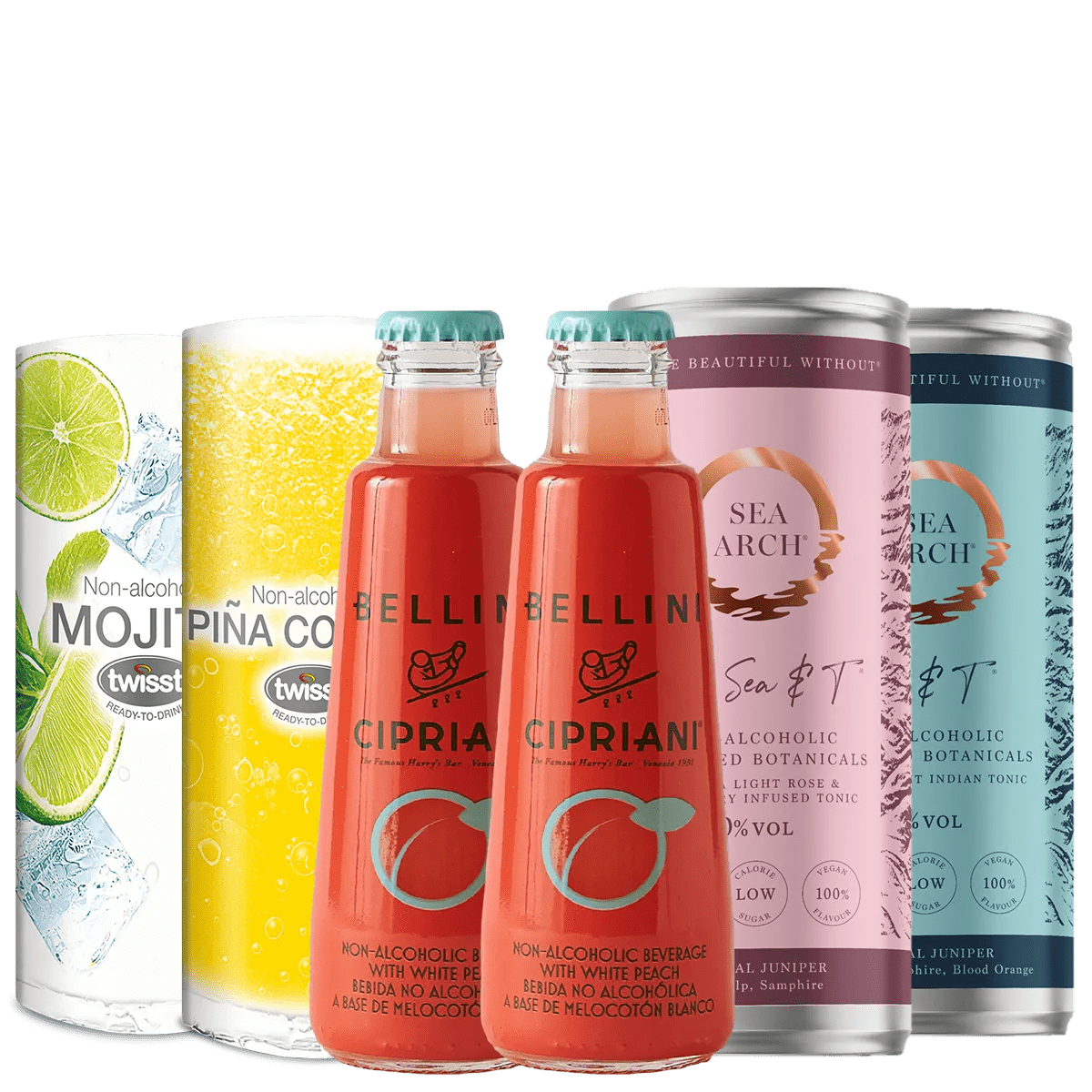 Ready To Drink Cocktails Exploration Pack, Mixed Case x 6