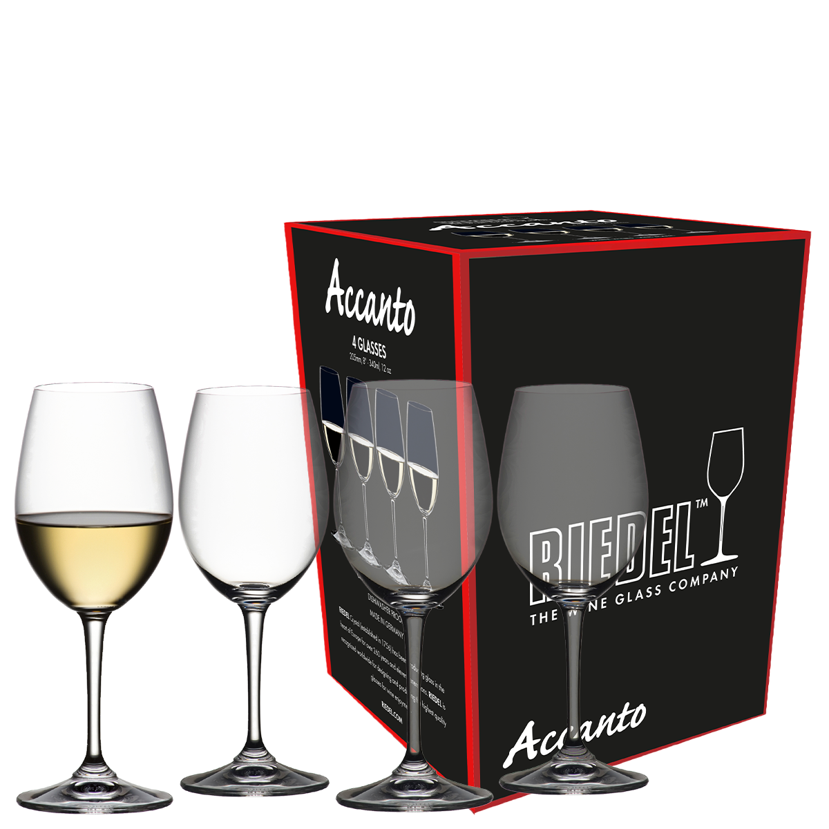 Riedel Accanto White Wine Glasses, Set of 4