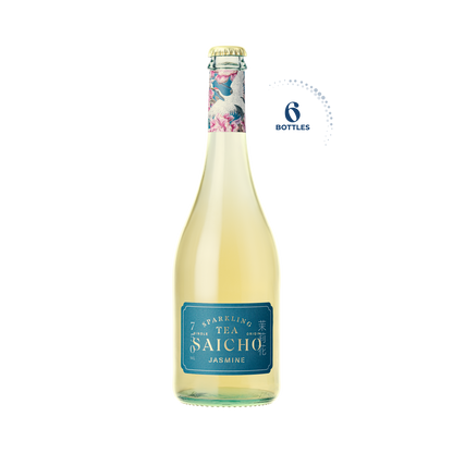 Saicho Jasmine Sparkling Tea, 6x750ml