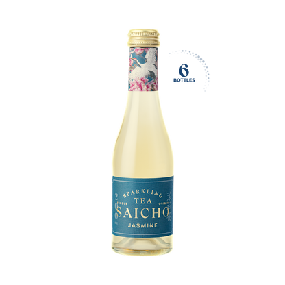 Saicho Jasmine Sparkling Tea, 6x200ml