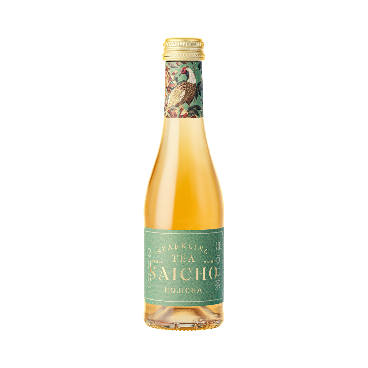 Saicho Hojicha Sparkling Tea, 200ml