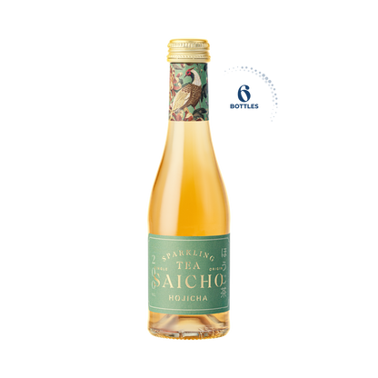 Saicho Hojicha Sparkling Tea, 6x200ml