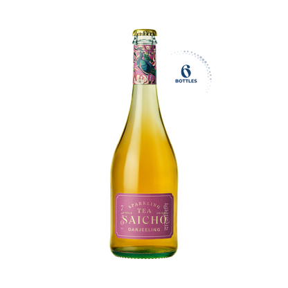 Saicho Darjeeling Sparkling Tea, 6x750ml