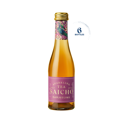 Saicho Darjeeling Sparkling Tea, 6x200ml