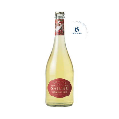 Saicho Osmanthus Sparkling Oolong Tea, 6x750ml