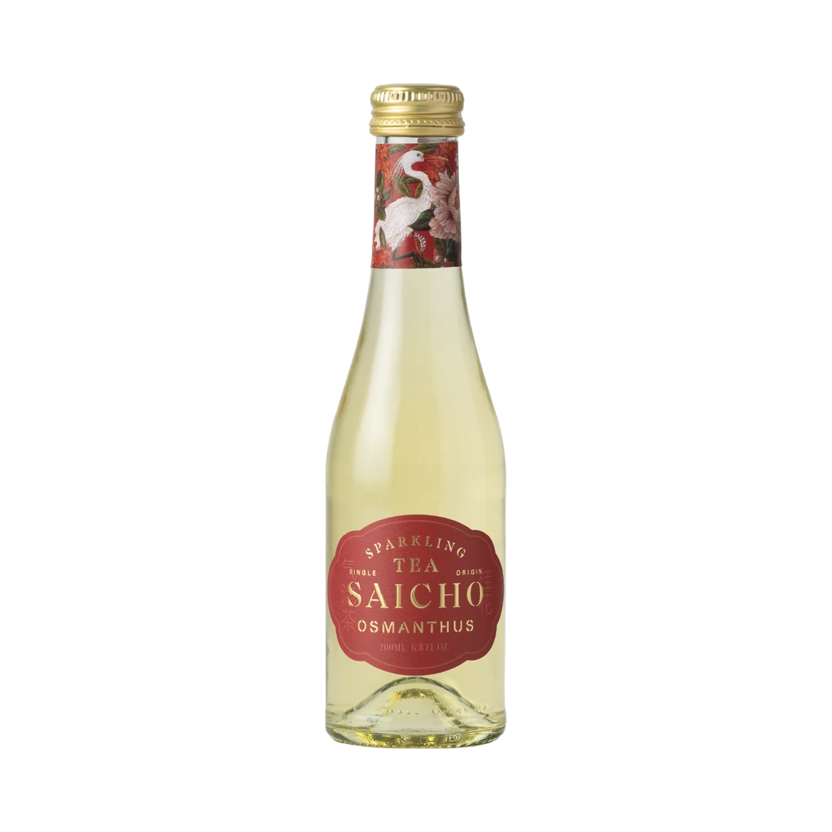 Saicho Osmanthus Sparkling Oolong Tea, 200ml