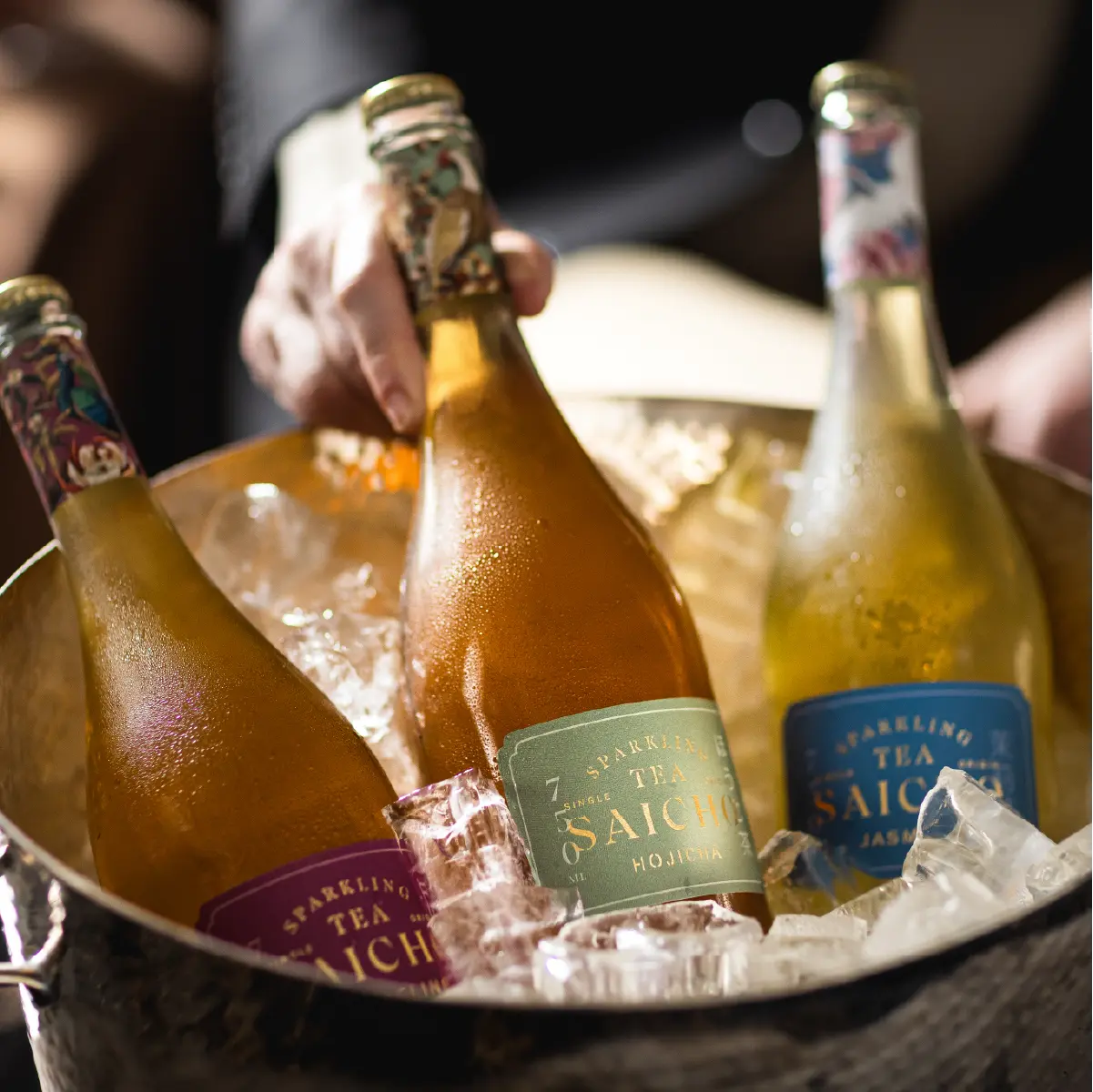 Saicho Jasmine Sparkling Tea, 750ml