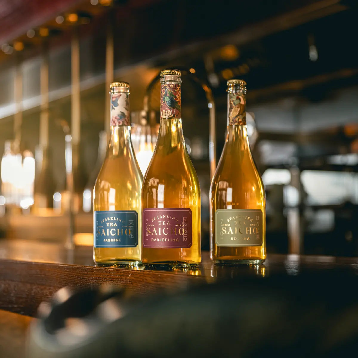 Saicho Jasmine Sparkling Tea, 750ml