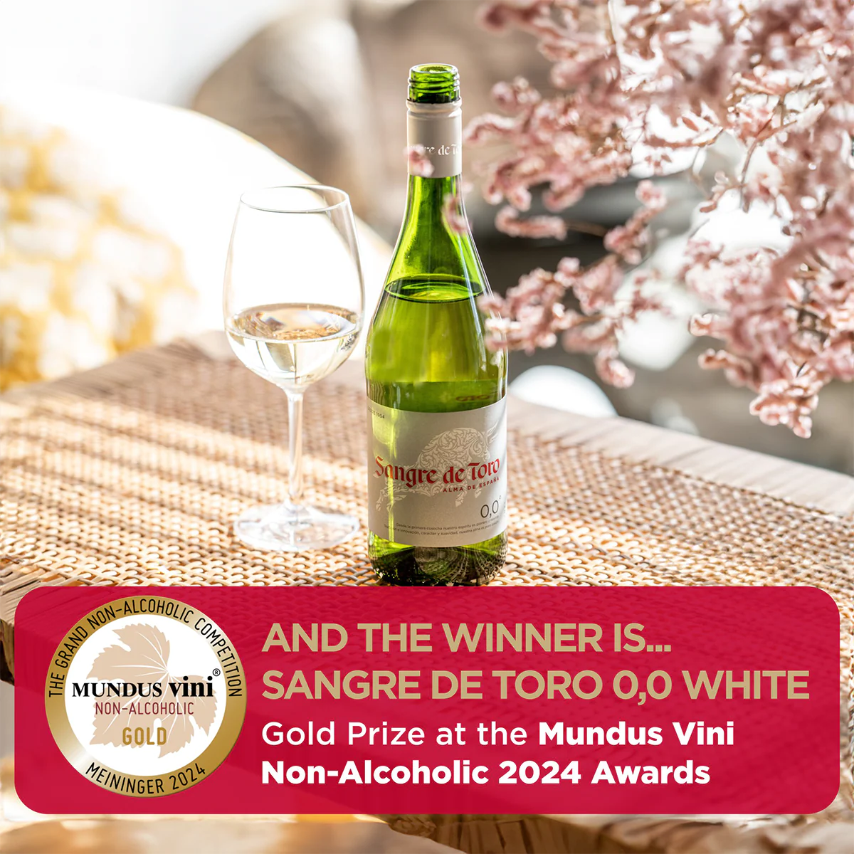 Sangre de Toro White 0.0%, Case 6x75cl