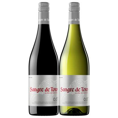 Sangre De Toro Red &amp; White 0.0%, Mixed Case 2x75cl