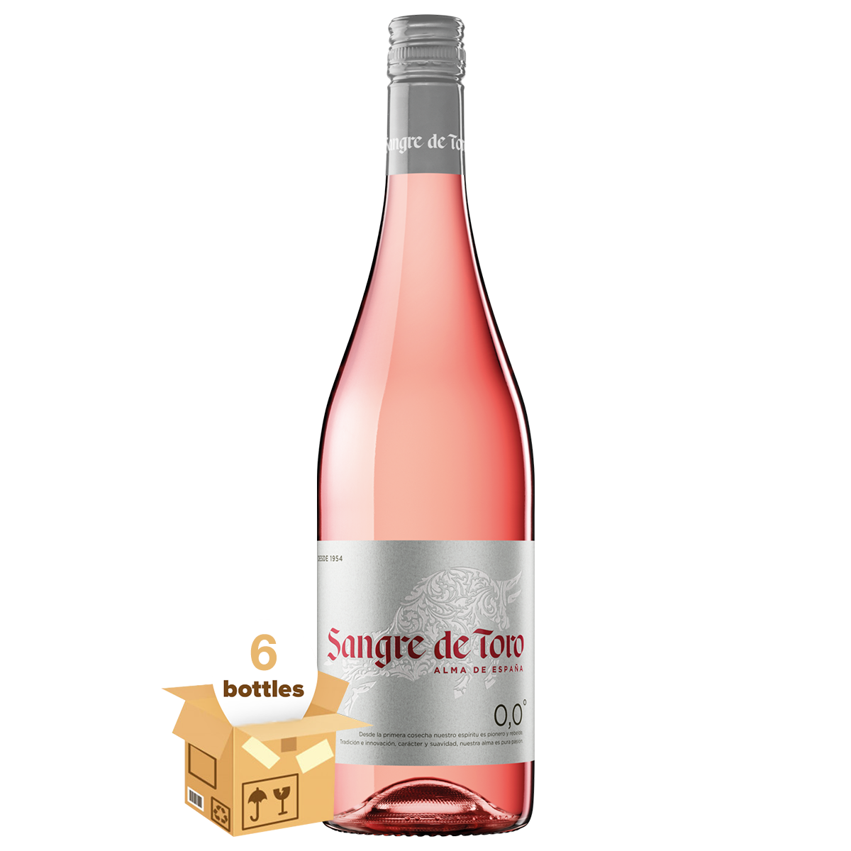 Sangre de Toro  Rosé 0.0%, Case 6x75cl