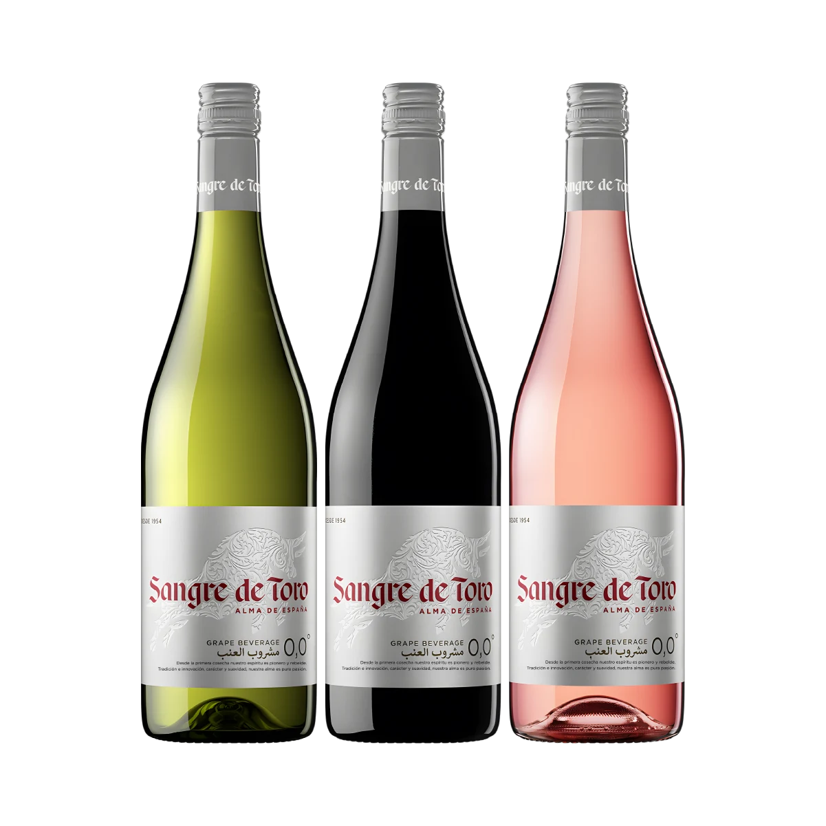 Sangre de Toro Taster Bundle 0.0%, 3x750ml