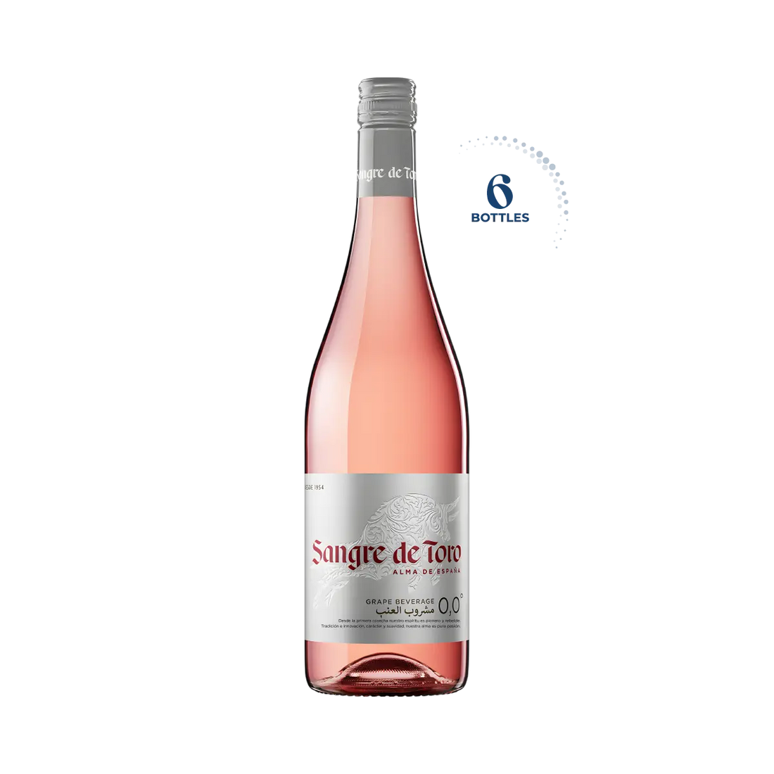 Sangre de Toro  Rosé 0.0%, 6x750ml