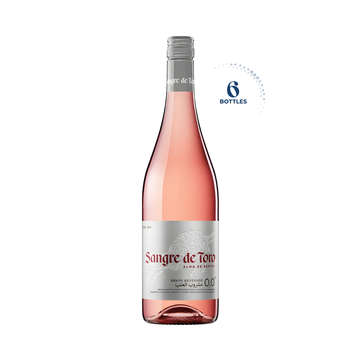 Sangre de Toro  Rosé 0.0%, 6x750ml