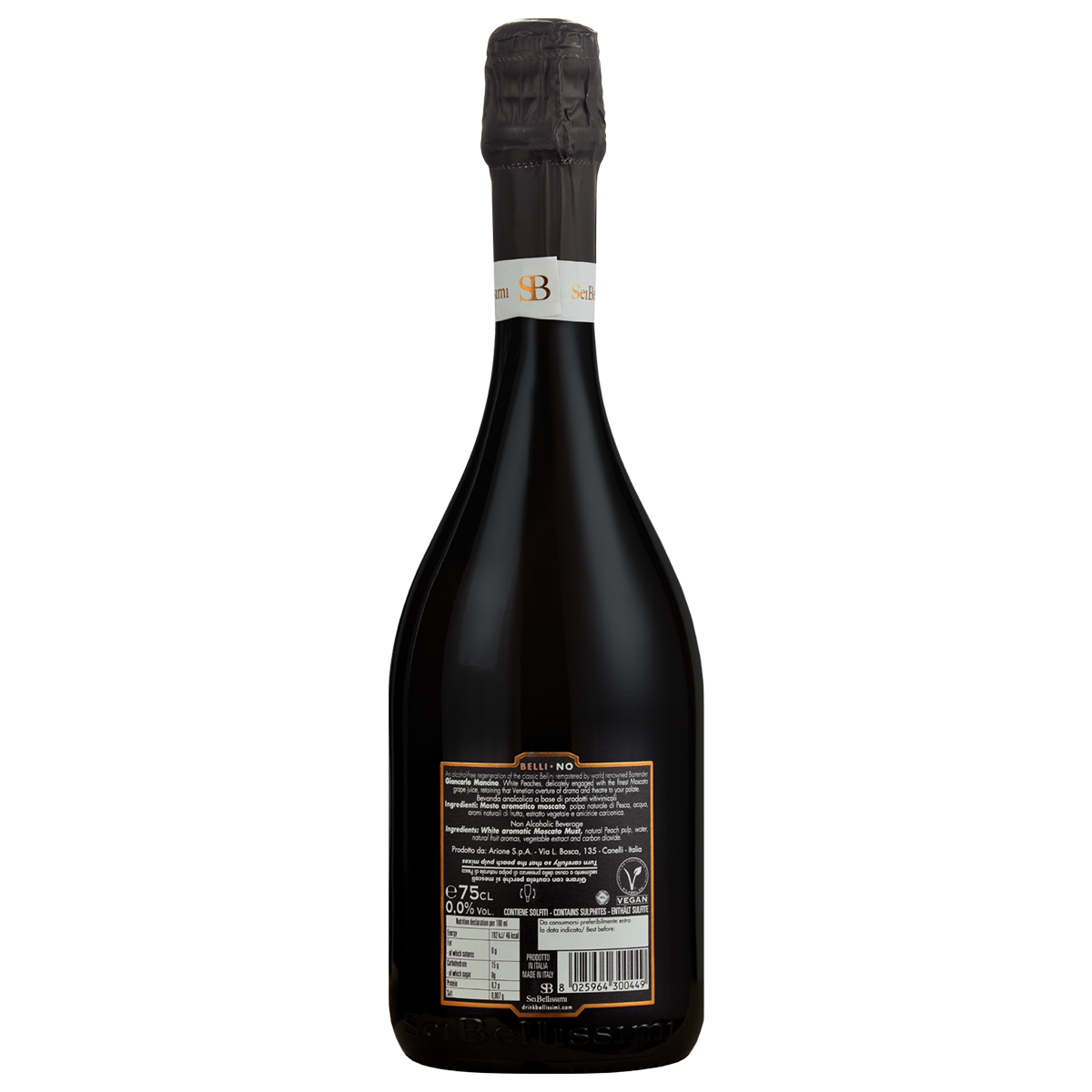 Sei Bellissimi Non-Alcoholic Bellino Cocktail , 75cl