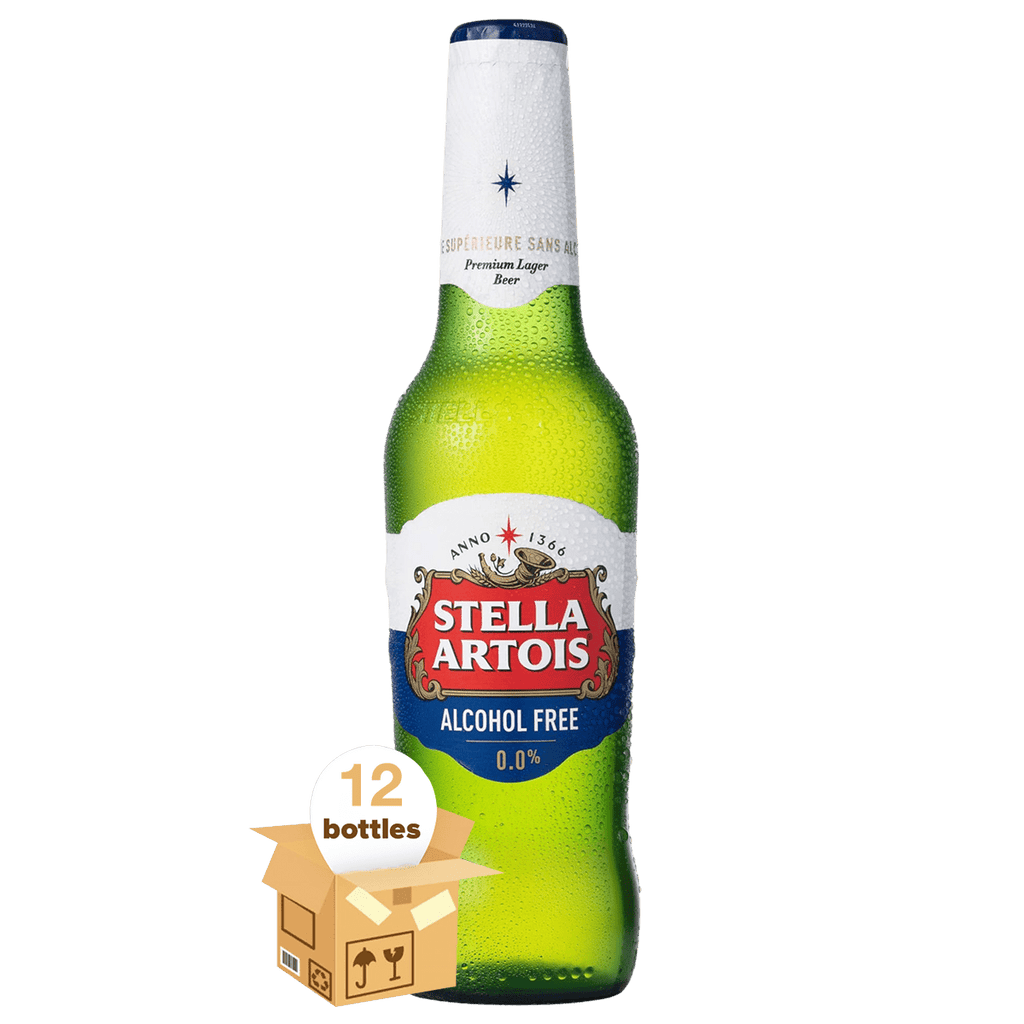 Stella Artois 0.0%, Case 12x33cl, Stella Beer