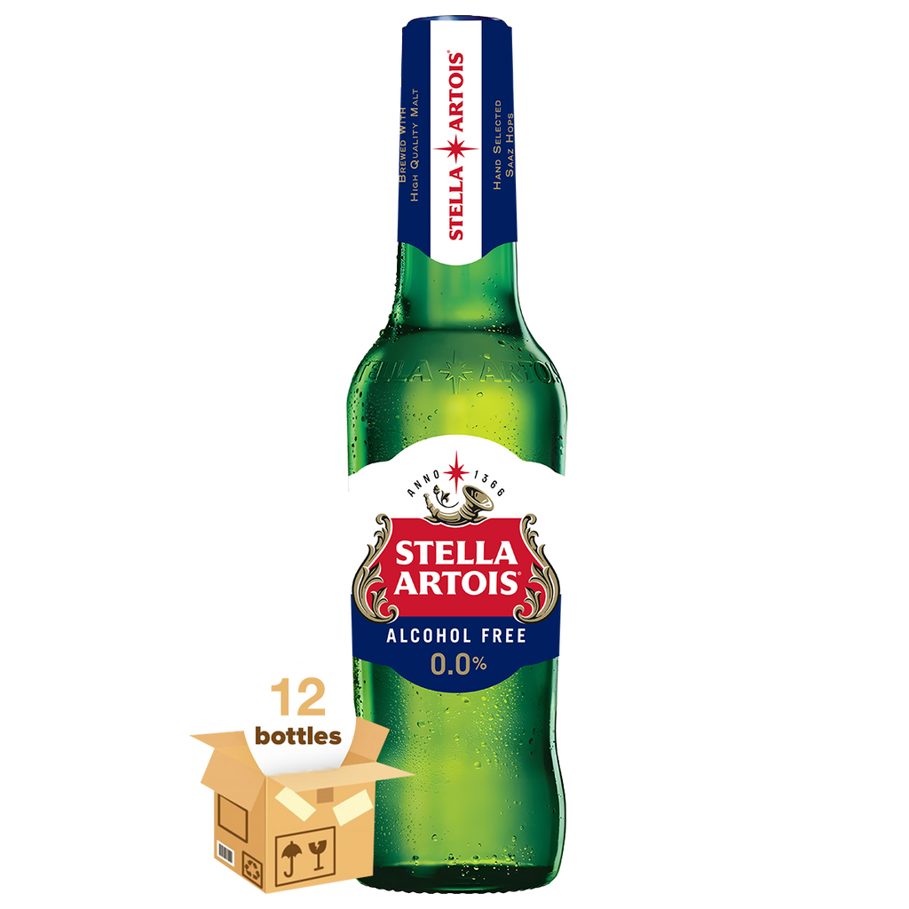 Stella Artois 0.0%, Case 12x33cl, Stella Beer