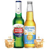 Stella Artois 0.0% & Corona Cero 0.0% Bundle