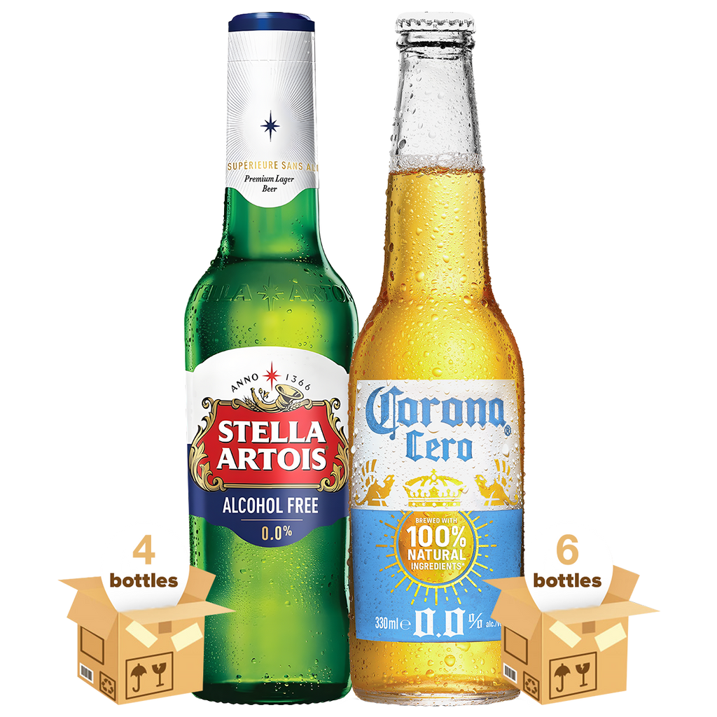 Corona Cero & Stella Artois - 10 Pack (10x33cl)