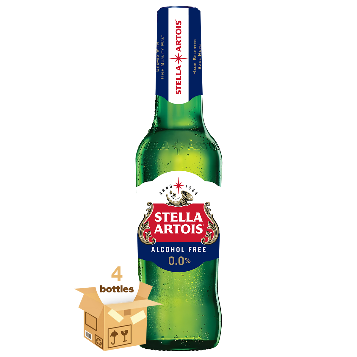 Stella Artois 0.0%, Case 4x33cl