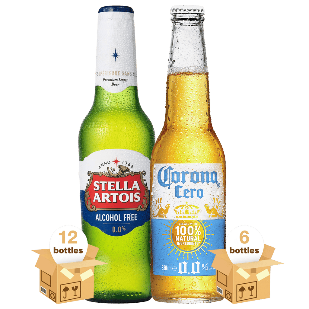 Stella Artois 0.0% & Corona Cero 0.0% Bundle